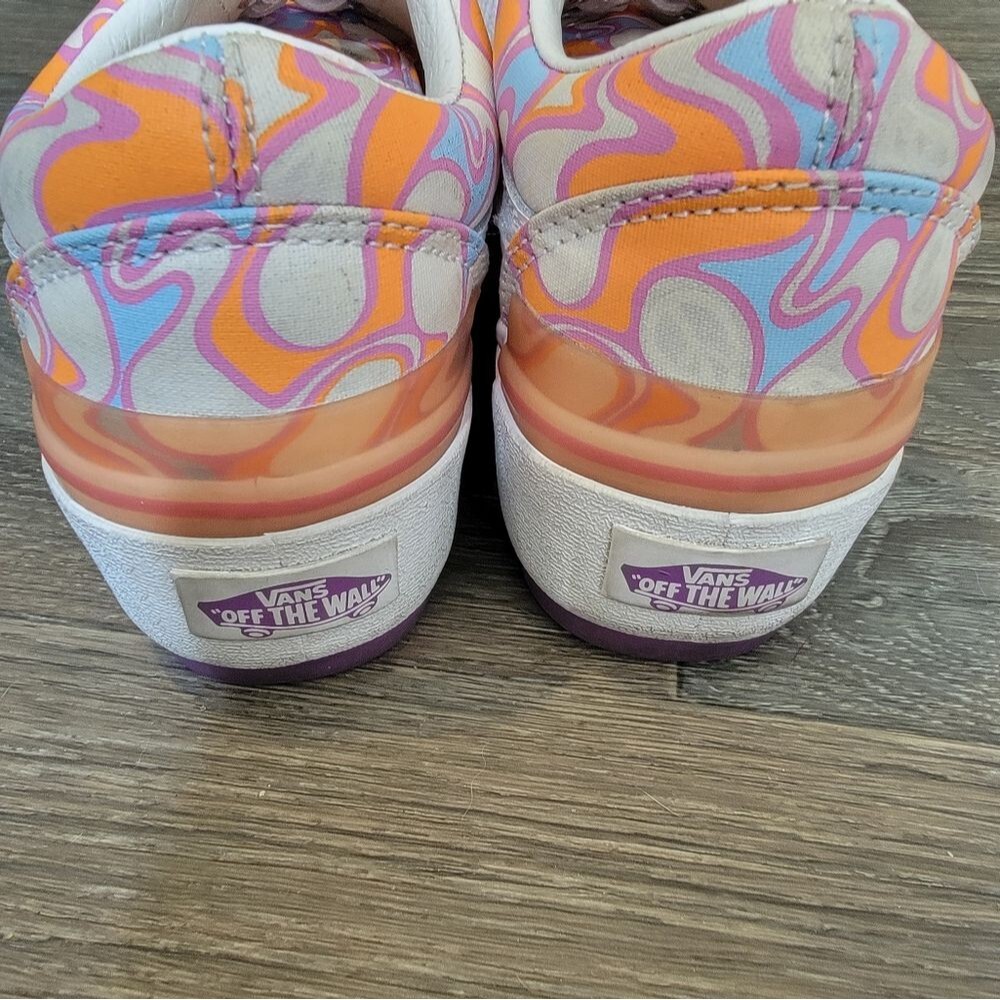 Vans Old Skool Stacked UV Ink Peace Platform Retro Sneakers 6.5 - Picture 5 of 10